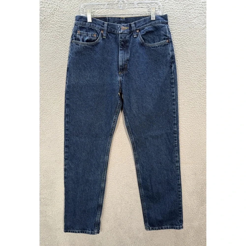 Wrangler‎ Jeans Mens 33x32 Blue Denim Regular Fit Workwear Chore Skater Grunge